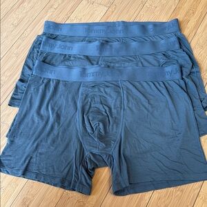 Tommy John (pack of 3) Men's Boxer Briefs - Second Skin Fabric Gray XL